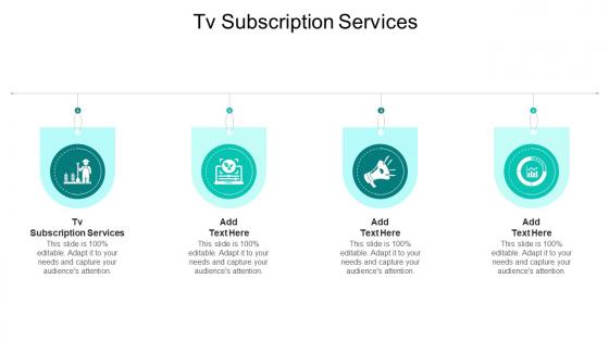 Tv Subscription Services In Powerpoint And Google Slides Cpb