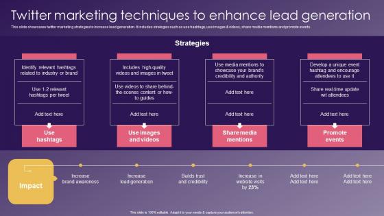 Twitter Marketing Techniques School Promotion Strategies To Increase Enrollment Mockup Pdf Twitter Marketing Techniques School Promotion Strategies To Increase Enrollment Mockup Pdf