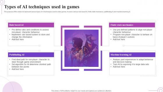 Types Of AI Techniques Used In Games Information Pdf