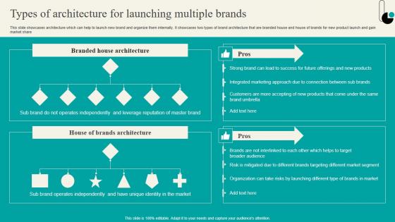 Types Of Architecture For Launching Multiple Strategic Marketing Plan Download PDF