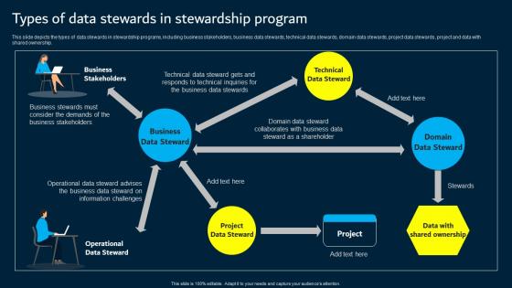 Types Of Data Stewards In Stewardship Program Data Custodianship Inspiration Pdf