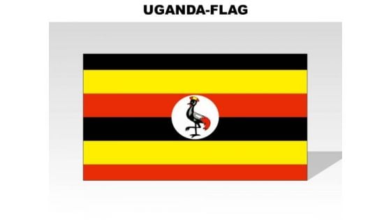 Uganda Country PowerPoint Flags