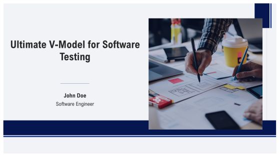 Ultimate V Model For Software Testing PPT Designs AT