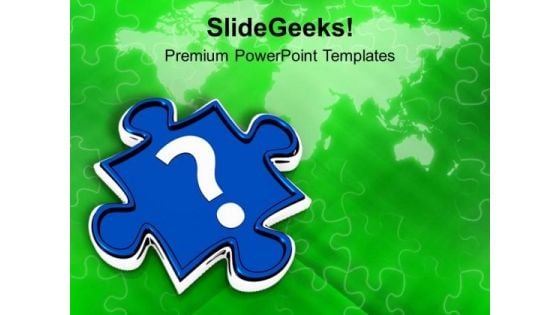 Unable To Find The Solution To Problem PowerPoint Templates Ppt Backgrounds For Slides 0713 Unable To Find The Solution To Problem PowerPoint Templates Ppt Backgrounds For Slides 0713