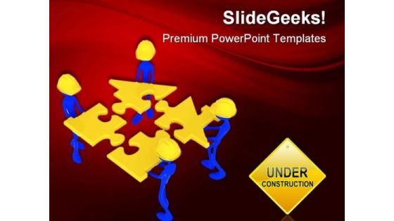 Under Construction Metaphor PowerPoint Themes And PowerPoint Slides 0511 Under Construction Metaphor PowerPoint Themes And PowerPoint Slides 0511