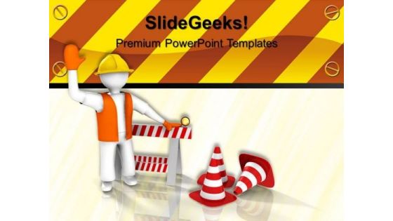 Under Construction Signs PowerPoint Templates And PowerPoint Themes 0512 Under Construction Signs PowerPoint Templates And PowerPoint Themes 0512