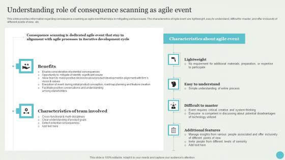 Understanding Role Of Consequence Scanning As Agile Crafting A Sustainable Company Ideas Pdf