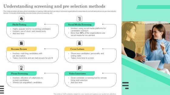 Understanding Screening And Pre Implementable Hiring And Selection Clipart Pdf Understanding Screening And Pre Implementable Hiring And Selection Clipart Pdf
