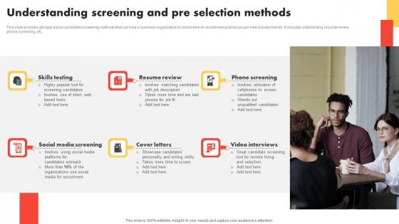 Understanding Screening And Pre Modern And Advanced HR Recruitment Sample Pdf