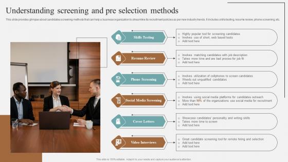 Understanding Screening And Pre Selection Complete Guidelines For Streamlined Elements Pdf