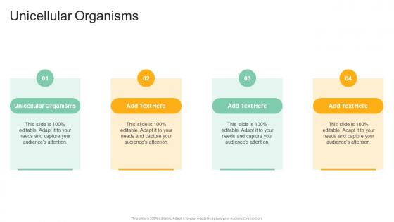 Unicellular Organisms In Powerpoint And Google Slides Cpb