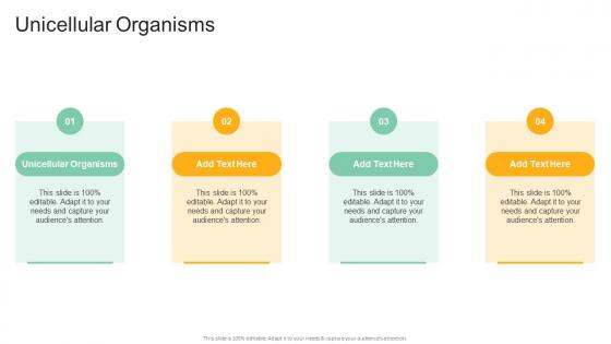 Unicellular Organisms In Powerpoint And Google Slides Cpb