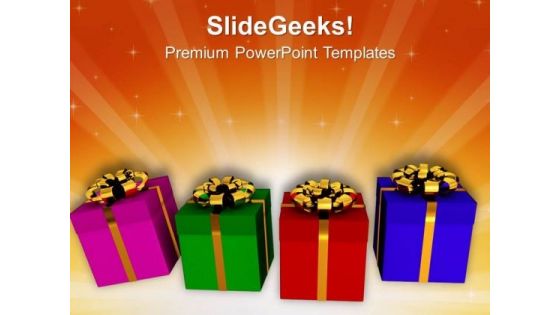 Unique Business Gifts PowerPoint Templates Ppt Backgrounds For Slides 0513