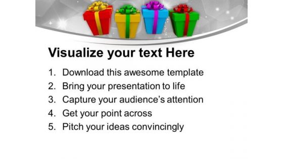 Unique Gifts New Year PowerPoint Templates Ppt Backgrounds For Slides 1112