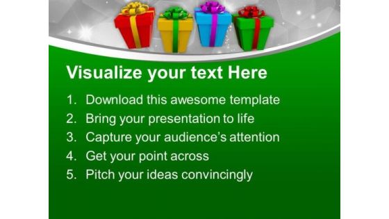 Unique Gifts New Year PowerPoint Templates Ppt Backgrounds For Slides 1112