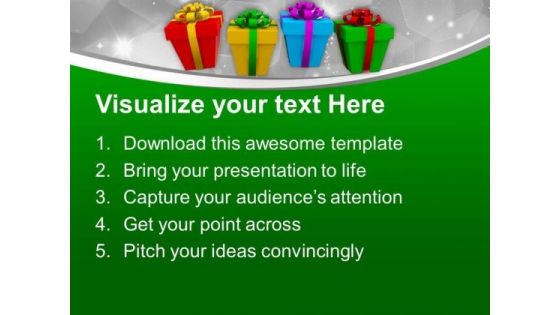 Unique Gifts New Year PowerPoint Templates Ppt Backgrounds For Slides 1112
