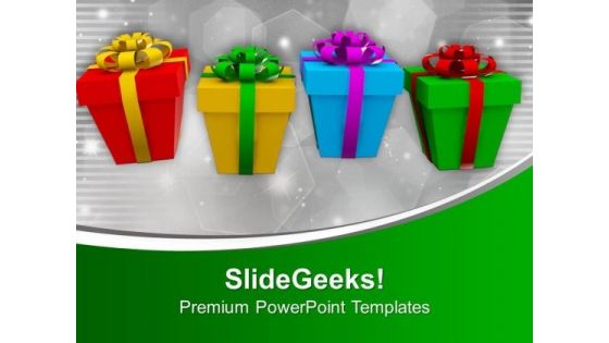 Unique Gifts New Year PowerPoint Templates Ppt Backgrounds For Slides 1112