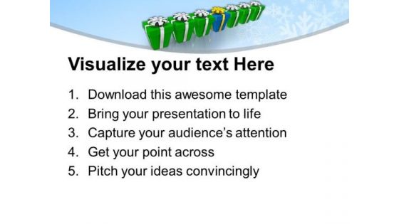 Unique Presents Christmas Eve PowerPoint Templates Ppt Backgrounds For Slides 1112