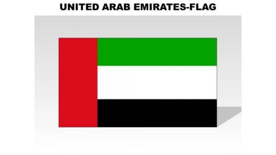 United Arab Emirates Country PowerPoint Flags