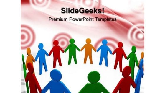 United People Teamwork PowerPoint Templates And PowerPoint Themes 0512