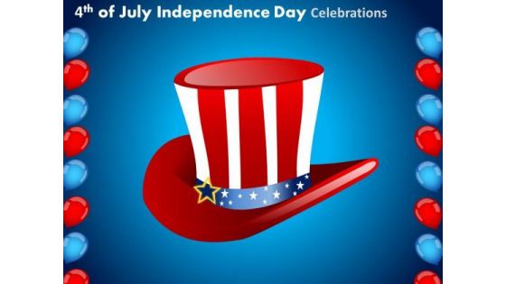 United States America Independence Day July 4th PowerPoint Presentation Slides