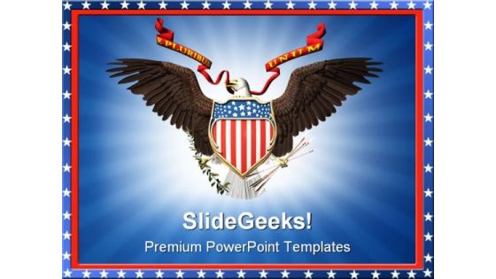 United States Americana PowerPoint Templates And PowerPoint Backgrounds 0811