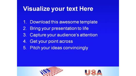 Unity Americana PowerPoint Templates And PowerPoint Backgrounds 0711