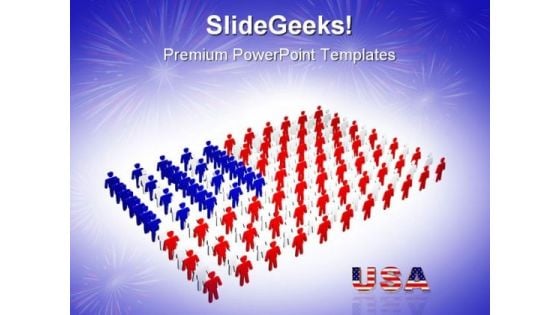 Unity Americana PowerPoint Templates And PowerPoint Backgrounds 0711