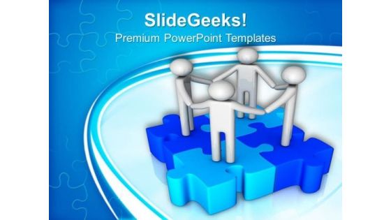 Unity Global Teamwork PowerPoint Templates And PowerPoint Themes 1112