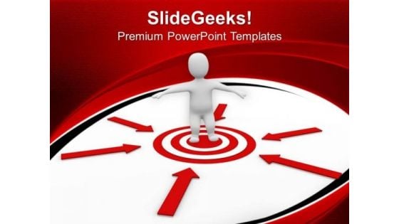 Unknown Target Success PowerPoint Templates And PowerPoint Themes 1012