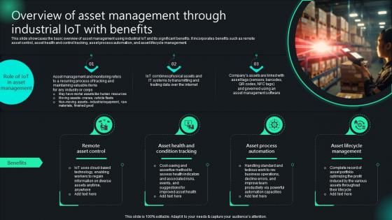 Unlocking Potential IoTs Application Overview Of Asset Management Through Industrial IoT SS V