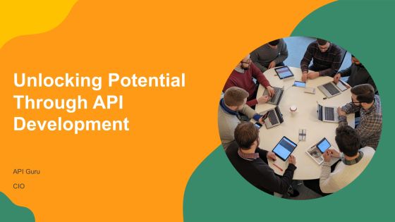 Unlocking Potential Through Api Development PPT Template AT