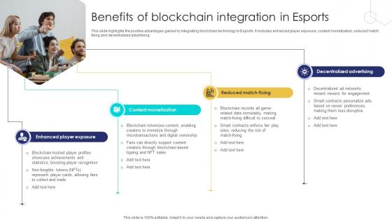 Unlocking The Potential Of Benefits Of Blockchain Integration In Esports BCT SS V Unlocking The Potential Of Benefits Of Blockchain Integration In Esports BCT SS V