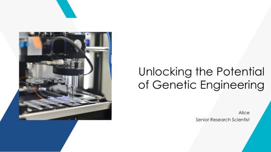 Unlocking The Potential Of Genetic Engineering PPT Sample AT