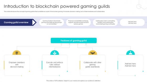 Unlocking The Potential Of Introduction To Blockchain Powered Gaming BCT SS V