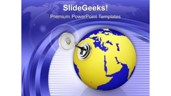 Unlocking The World With Key Global PowerPoint Templates Ppt Backgrounds For Slides 0313