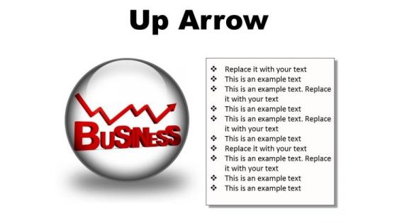 Up Arrow Business PowerPoint Presentation Slides C