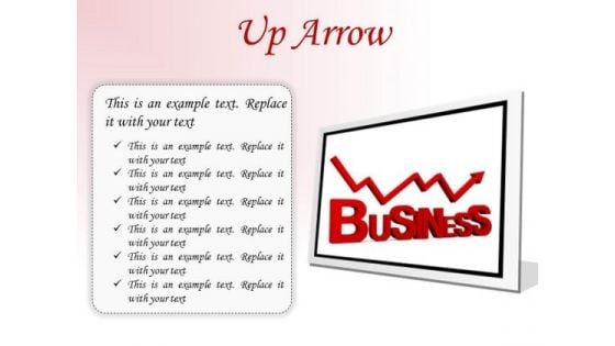 Up Arrow Business PowerPoint Presentation Slides F