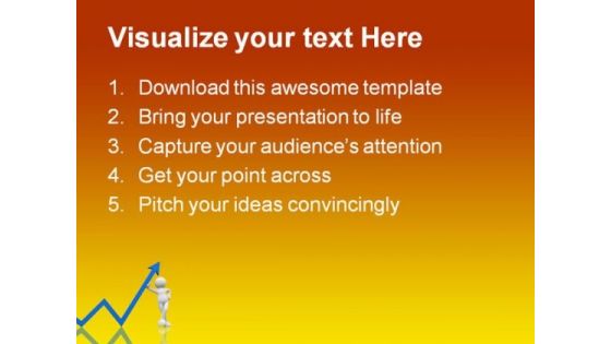Up Arrow Business PowerPoint Themes And PowerPoint Slides 0411