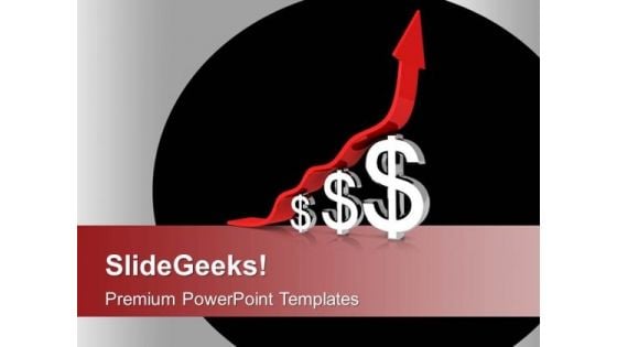 Up Dollar Graph Success PowerPoint Templates Ppt Backgrounds For Slides 1212 Up Dollar Graph Success PowerPoint Templates Ppt Backgrounds For Slides 1212
