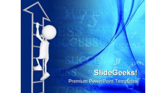 Up Wards Success Business PowerPoint Templates And PowerPoint Backgrounds 0411