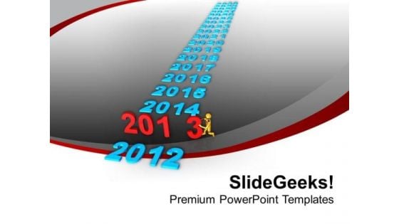 Upcoming 2013 New Year Celebration Business PowerPoint Templates Ppt Backgrounds For Slides 1112