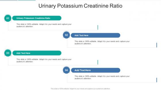 Urinary Potassium Creatinine Ratio In Powerpoint And Google Slides Cpb