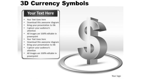 Us Dollar Currency Symbol PowerPoint Slides And Ppt Diagram Templates