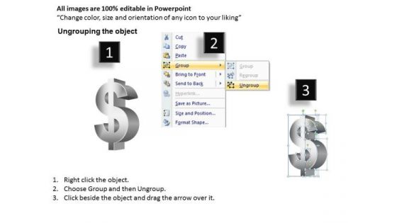 Us Dollar Currency Symbol PowerPoint Slides And Ppt Diagram Templates
