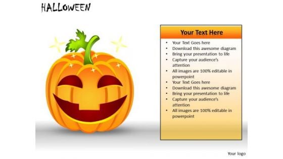 Us Pumpkin Halloween PowerPoint Slides And Ppt Diagram Templates