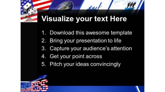 Usa America Business PowerPoint Templates And PowerPoint Themes 0712