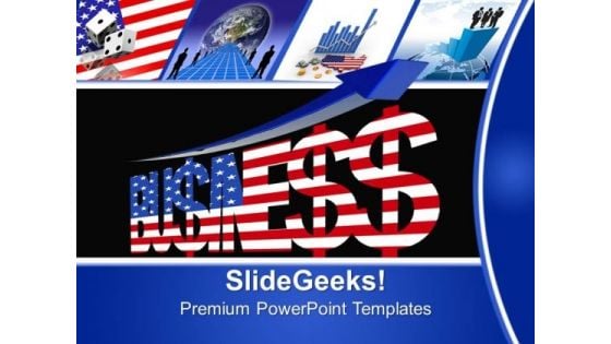 Usa America Business PowerPoint Templates And PowerPoint Themes 0712