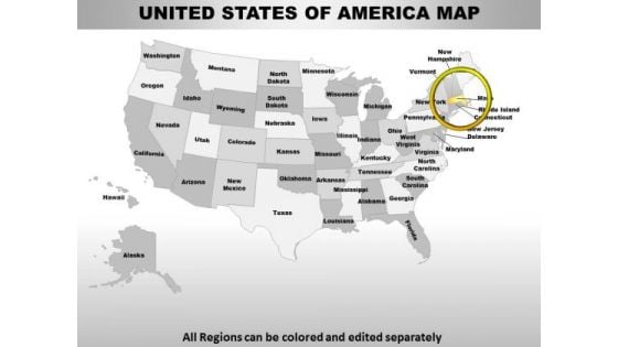 Usa Massachusetts State PowerPoint Maps