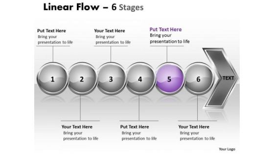 Usa PowerPoint Template Loop Slideshow Illustration Of 6 Issues Ppt Image